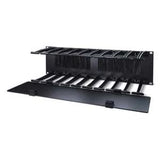 APC Schneider Electric AR8605 | Cable Manager, Horizontal Mount, 3 RU, Black, 5.25 H x 19 W x 6.5 D in.