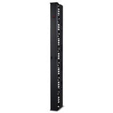APC Schneider Electric AR8678 | Cable Manager End of Row Panel, Solid, Black, 84.02 H x 12.52 W x 0.04 D in