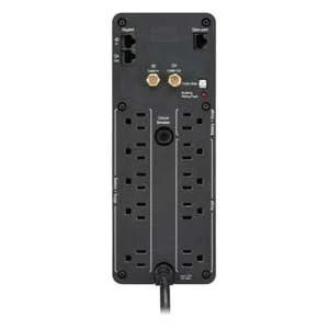 APC Schneider Electric BR1000MS | Back UPS PRO BR 1000WA, SineWave, 10 Outlet, 2 USB Charging Port, AVR, LCD Interface