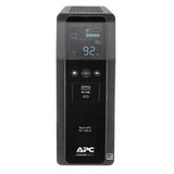 APC Schneider Electric BR1000MS | Back UPS PRO BR 1000WA, SineWave, 10 Outlet, 2 USB Charging Port, AVR, LCD Interface