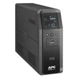 APC Schneider Electric BR1350MS | Back UPS Pro, NEMA 5-15P, 1350 VA Rating, 1080 Joules Rated, 810W, 10 Outlet, 6 ft. Cord, Black, 10.24 H x 3.94 W x 14.49 in. D