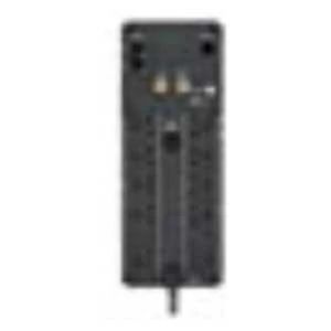 APC Schneider Electric BR1350MS | Back UPS Pro, NEMA 5-15P, 1350 VA Rating, 1080 Joules Rated, 810W, 10 Outlet, 6 ft. Cord, Black, 10.24 H x 3.94 W x 14.49 in. D