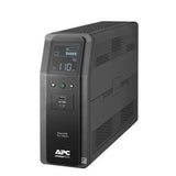 APC Schneider Electric BR1350MS | Back UPS Pro, NEMA 5-15P, 1350 VA Rating, 1080 Joules Rated, 810W, 10 Outlet, 6 ft. Cord, Black, 10.24 H x 3.94 W x 14.49 in. D