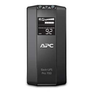APC Schneider Electric BR700G | Back-UPS Pro 700VA 6-outlet Uninterruptible Power Supply (UPS)