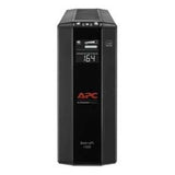 APC Schneider Electric BX1500M | Back UPS Pro, NEMA 5-15P, 1500 VA Rating, 789 Joules Rated, 900W, 10 Outlet, 6 ft. Cord, Black, 9.84 H x 3.94 W x 15.04 in. D