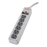 APC Schneider Electric P6M10 | APC Essential Surge Arrest , 6 Outlets, 10 ft. cord, metal housing, 120V