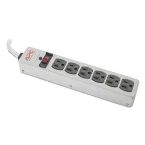 APC Schneider Electric P6M10 | APC Essential Surge Arrest , 6 Outlets, 10 ft. cord, metal housing, 120V