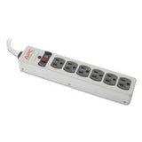 APC Schneider Electric P6M10 | APC Essential Surge Arrest , 6 Outlets, 10 ft. cord, metal housing, 120V