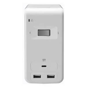 APC Schneider Electric PE6U21W | APC SurgeArrest Essential Multi-Use 6 Outlet with 2 Type-A 1 Type-C Port 4.8A USB Charger 120V, White