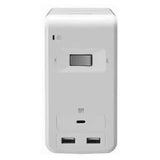 APC Schneider Electric PE6U21W | APC SurgeArrest Essential Multi-Use 6 Outlet with 2 Type-A 1 Type-C Port 4.8A USB Charger 120V, White