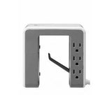 APC Schneider Electric PE6U21W | APC SurgeArrest Essential Multi-Use 6 Outlet with 2 Type-A 1 Type-C Port 4.8A USB Charger 120V, White