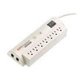 APC Schneider Electric PER7T | APC Personal Surge Arrest , 7 Outlet, Phone Line Protection