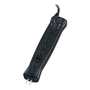 APC Schneider Electric PER8T | APC Personal Surge Arrest , 8 Outlet, Phone Line Protection