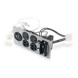 APC Schneider Electric SU027RM2U | APC Backplate Kit with (2)5-15R, (2) 5-20R and (1) L5-30R for SUA2200RM2U and SUA3000RM2U