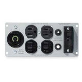 APC Schneider Electric SU027RM2U | APC Backplate Kit with (2)5-15R, (2) 5-20R and (1) L5-30R for SUA2200RM2U and SUA3000RM2U