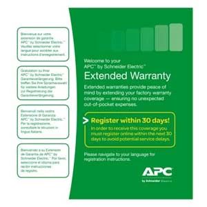 APC Schneider Electric WBEXTWAR3YR-SP-02 | Extended Warranty Service Pack, Technical Support, 3-Year, 16.2 H x 15.9 W x 0.5 D cm