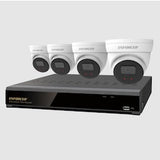 Seco-Larm DRN-K104-04 | NVR and Camera Kit — 4K 4-Channel NVR + 4 IP 5MP Cameras + 2TB HDD