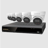 Seco-Larm DRN-K108-06 | NVR and Camera Kit — 4K 8-Channel NVR + 6 IP 5MP Cameras + 2TB HDD