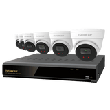 Seco-Larm DRN-K108-06 | NVR and Camera Kit — 4K 8-Channel NVR + 6 IP 5MP Cameras + 2TB HDD