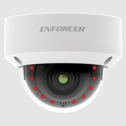 Seco-Larm EV-N2506-2W4WMQ | IP 5MP 2.8mm Mini Vandal Dome Camera