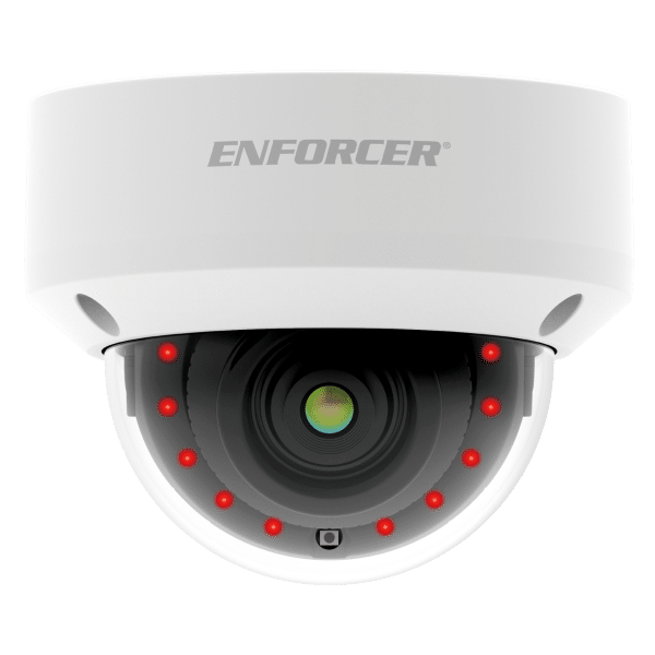 Seco-Larm EV-N2506-2W4WMQ | IP 5MP 2.8mm Mini Vandal Dome Camera