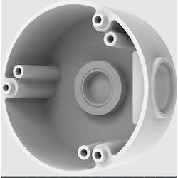 Seco-Larm EV-SSWQ | Junction Box Bracket for Small Turret Cameras - White