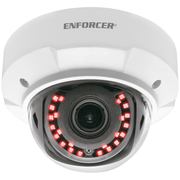 Seco-Larm EV-Y2501-AMWAQ | 4-in-1 HD TVI, CVI, AHD, Analog Vandal Dome Camera