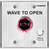 Seco-Larm SD-9463-KSVQ | Outdoor Double-Gang Wave-to-Open Sensor with Manual Override