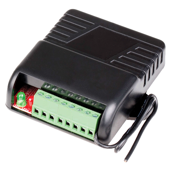 Seco-Larm SK-910RB2-4Q | 2-Channel RF Receiver, 11~24 VAC/DC, 433.92MHz, two relays