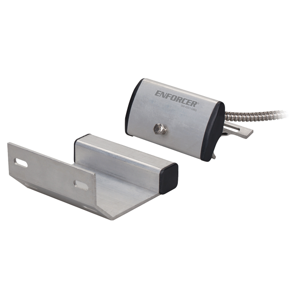 Seco-Larm SM-4201-L6Q | Track-Mount Overhead Door Magnetic Contact, 3? (76mm) Gap, Open/Closed loop x2 (6 Wires)