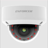 Seco-Larm Usa EV-N2506-2W4WMQ | 5 Megapixel Network IR Outdoor Dome Camera with 2.8mm Lens