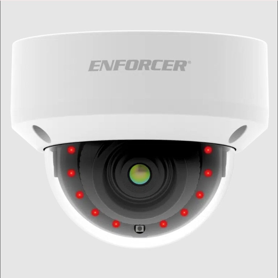 Seco-Larm Usa EV-N2506-2W4WMQ | 5 Megapixel Network IR Outdoor Dome Camera with 2.8mm Lens