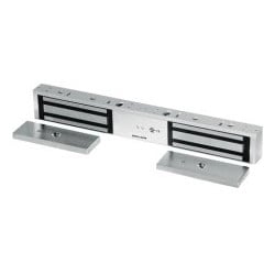 Seco-Larm Usa Inc E-941DA-1K2P | Electromagnetic Lock, 2-Door, 12/24 Volt Dc, 1200 Lb Load, Anodized Aluminum Housing, Includes Bond Sensor, Status Led