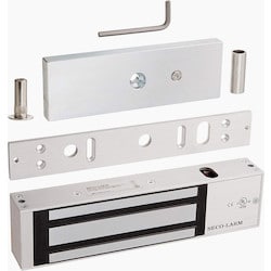 Seco-Larm Usa Inc E-941SA-1200 | Electromagnetic Lock, 12/24 Vdc, 1200 Lb Load, Anodized Aluminum Housing