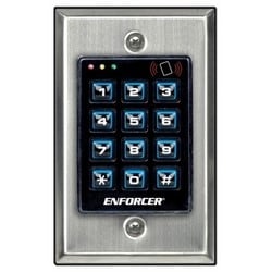 Seco-Larm Usa Inc SK-1131-SPQ | Access Control Keypad, Indoor, Illuminated, 12 To 24 Volt Ac/Dc