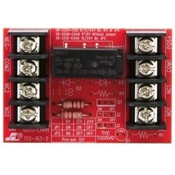 Seco-Larm Usa Inc SR-2212-C5AQ | Relay Module, Heavy Duty, (1) 5 Ampere Form C Dpdt Relay, 12/24 Volt Dc