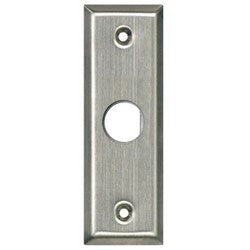 Seco-Larm Usa Inc SS-199Q | Key Lock Switch Remote Plate, Slimline, Stainless Steel, With 3/4" D-Hole