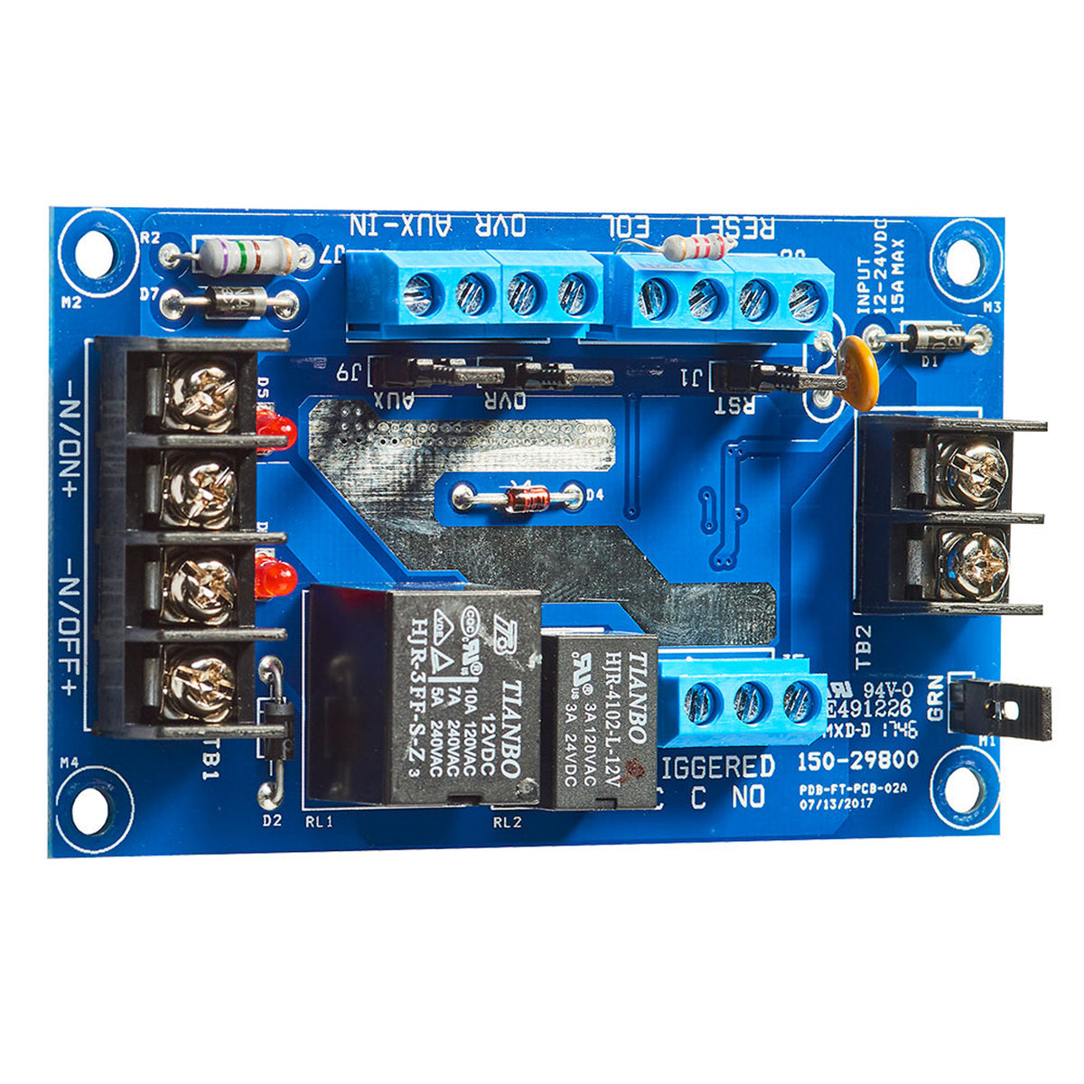 Securitron Magnalock Corp PDB-1R | Pdb-1R Fire Trigger/Relay Board