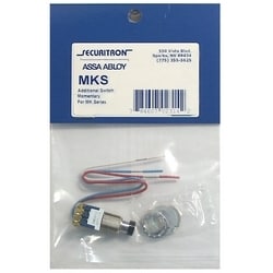Securitron Magnalock Corp MKS | Mortise Keyswitch, Momentary, Add-On, Spdt, 12/24 Volt Dc, With Anti-Tamper Screw