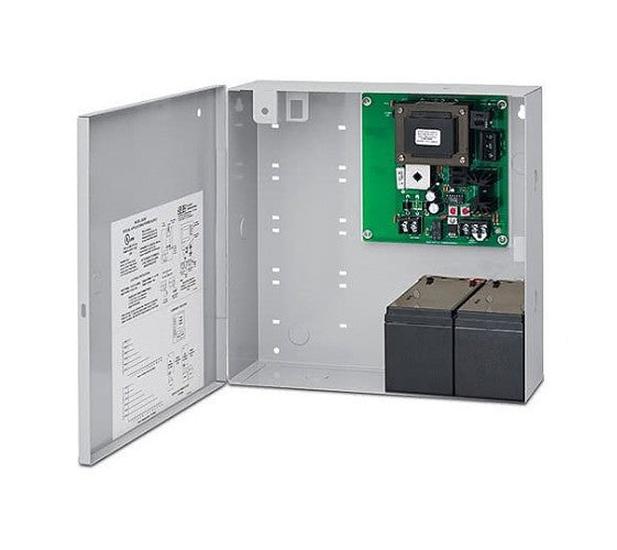 Security Door Controls 602RFA | Power Supply, 12/24 VDC, 1 Amp, 2 Outputs, Large Cabinet