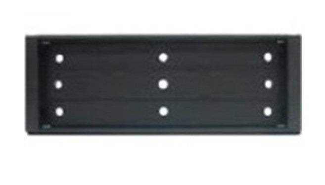 Security Door Controls AR11Y | Armature Mounting Plate Black