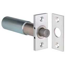 Security Door Controls 110IV | Electric Bolt Lock, Fail Safe, 12/24 Volt Dc, 1/2" Bolt Diameter, 1/2" Bolt Throw, 1-1/4" W X 0.25" D X 2-3/4" H Faceplate, Anodized Aluminum, For 1-3/4" Frame