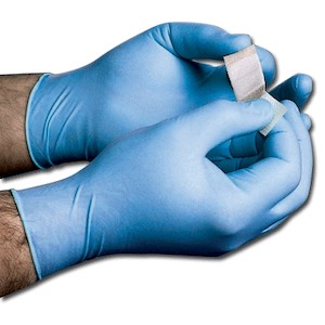 Sempermed USA Inc INIPFT-104 | SemperGuard Nitrile Industrial Gloves, Powder-Free, Large, 100/Box