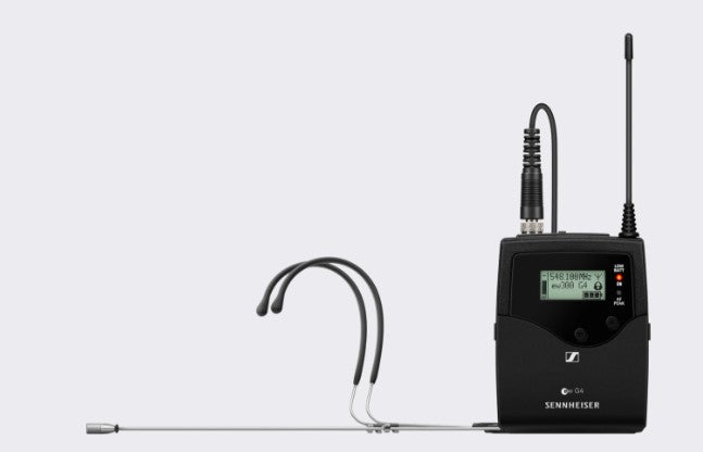 Sennheiser 509666 | Wireless Headmic Set, Weight 980g, 12 dB, 40k , Omnidirectional, Wireless