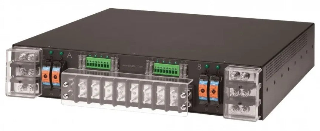 Servertech 48DCXB-12-2X100-A1NB | Sentry Remote Power Management Expansion Unit, (2) -48 Volt Dc (-40 To -60) Input Terminal Blocks