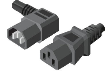 Servertech KIT-0037 | Kit, 8-Piece, Contains Cable Retaining Clip 1U Wide for Right/Left Angle C14 Plugs