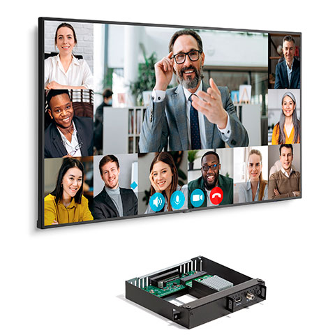 Sharp Electronics Corporation C750Q-AVT3 | Multisync 75" LED LCD Public Display Monitor, 3840 X 2160 (UHD)