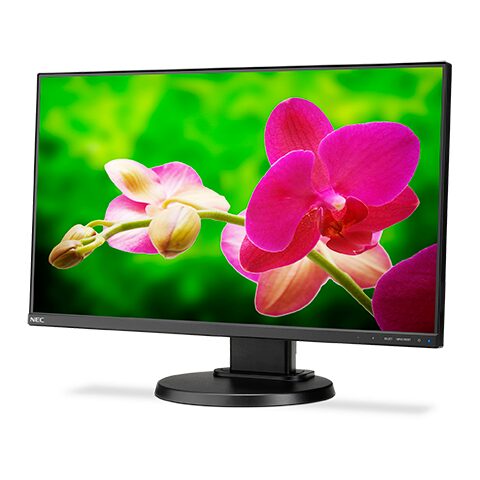 Sharp Electronics Corporation E242N-BK | Multisync, 23.8" AH-IPS LED Backlit LCD Monitor With 3-sided Ultra Narrow Bezels