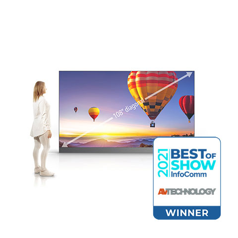 Sharp Electronics Corporation LED-E012I-108 | dvLED 1.2mm Pitch Video Wall - 108" Diagonal FHD (1920 X 1080) Native Resolution. Includes Wall LED Modules