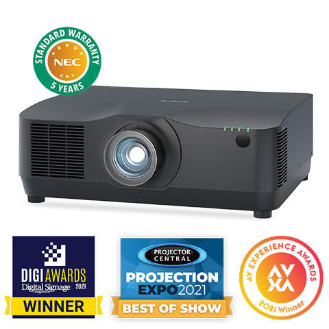 Sharp Electronics Corporation NP-PA1004UL-B | WUXGA LCD, 10, 000 Lumen Advanced Professional Laser Installation Projector (THIS PRODUCT SHIPS WITHOUT A LENS)